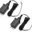 YUEHISY Replacement Yard Inflatable Adapter, 2Pcs Class 2 Power Supply with 9.84ft Extension Cord & Water Proof Plug for Christmas Inflatable LED Lights (US Plug 110V)