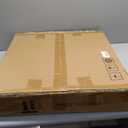 Tatub 20" End Table with Charging Station, Industrial Square Side Table with USB Ports & Outlets, Versatile 2-Tier Small Nightstand for Bedroom Living Room, Black