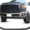 ECOTRIC Front Lower Bumper Valance Deflector Compatible with 2011-2016 Ford F250 F350 Super Duty Air Dam Panel Replacement for BC3Z17626AA FO1095241