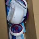 Huffy Disney and Marvel Toddler Kids 3-Wheel Scooters, Multiple Color Options, Ages 3+ Years Old, Durable Steel Frame, Portable, Girls/Boys, Non-Slip Deck, Character Graphics