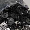 HATJICB Sunscreen Net Clips Heavy Duty Plastic Shade Cloth Clips 100Pack with Tarp Grommet Fasteners for Garden Patio Awning Mesh Fabric Clamp