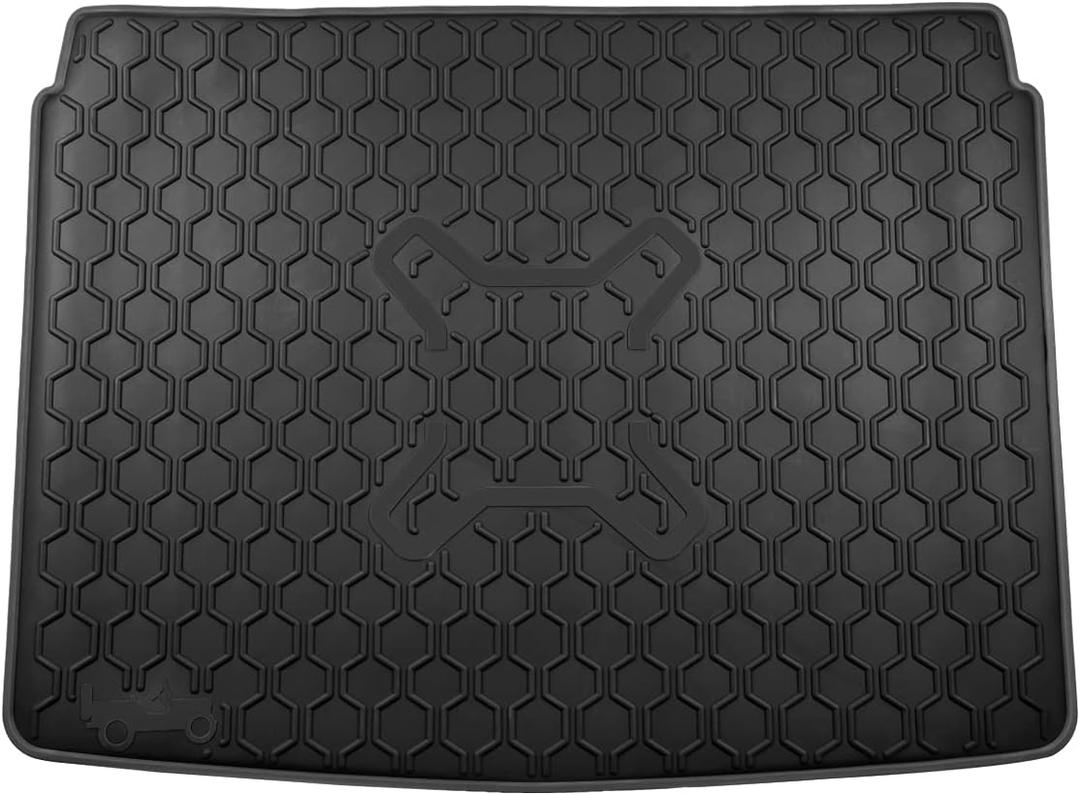Cartist Cargo Liner Compatible with 2015-2024 Jeep Renegade Trunk Mat Car Rear Boot Liner Black
