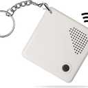 Talking Clock Keychain for Blind - Clear North American English Voice, time and Day of the Week, Alarm, for Visually Impaired, Elderly or Blind