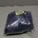 Pack of 1, Velvet Pillow Covers Striped, Soft Textured Throw Cushion Case Set, Accent Corduroy Lumbar Pillowcases for Home Decor Indoor Outdoor (50x20" Navy Blue)