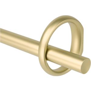 Umbra Ringlet Curtain Rod for Window, Adjustable 42 to 120 Inches, Gold
Steel construction, holds 22 lbs, complete hardware included, easy installation