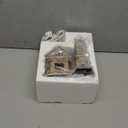 Vipush Christmas Village House Charming Christmas Ceramic Church Decoration with Lights – Perfect Illuminated Holiday Centerpiece for Your Festive Decor