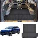 Large Cargo mat for 2026 Hyundai Ioniq 9Foldable TPE All Weather Protection Car Large Trunk Mat Accessories-Black
