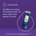everydrop by Whirlpool Ice and Water Refrigerator Filter 1, EDR1RXD1, Single-Pack , Purple