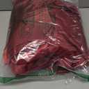 MR&HM Satin Bed Sheets, Queen Size Sheets Set, 4 Pcs Silky Bedding Set with 15 Inches Deep Pocket for Mattress (Queen, Burgundy)