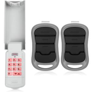 for Genie Garage Door Opener Keypad&Remote,Compatible with All Genie/Overhead Garage Door Opener, for Model GK-R 37332R OKP-BX GK-BX GWKP, GWK-IC, ACSDG, ACSDA1, ACSD1G, B8QACSDA, B8QACSDA1