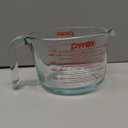 Pyrex 4-Cup Glass Measuring Cup For Baking and Cooking, Dishwasher, Freezer, Microwave, and Preheated Oven Safe, Essential Kitchen Tools (Clear)