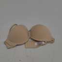 Push Up Thick Padded Plunge Underwire T Shirt Lace Bra Lift Support for Women Add One Cup 34B