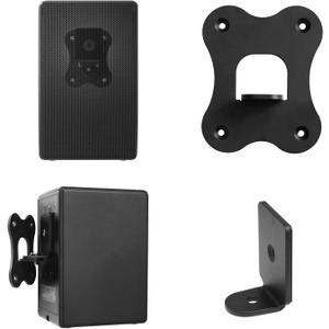 Speaker Wall Mount Bracket for SAMSUNG Wireless Rear Speaker SWA-9500S, Home Theater Surround Speakers Holder Compatible with SWA-9500S/XY SWA-9500S/XZ (Black 2PCS)