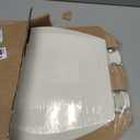 Bemis 500EC Durable Wood Toilet Seat with Easy Clean Hinges, Made in USA, Round, Biscuit