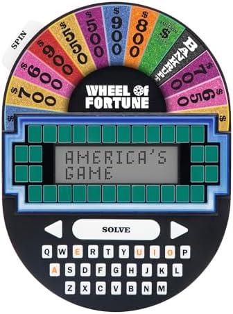 Amazon.com: Educational Insights Wheel of Fortune Game - Handheld Electronic Game, Great for Travel, Classic Retro Party Games for Kids, Teens & Adults, Word Puzzle Challenge & Entertaining Gift, Ages 8+ : Toys & Games
