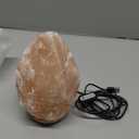 WBM Salt Lamp - USB Himalayan Salt Lamp with Touch Dimmer Control, Natural Pink Crystal, 5-7 lbs, Wooden Base, LED Bulb, Room Decor, Home Decor, Relaxation, Ambiance, Gift