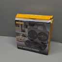 4 Inch Double Mini Waffle Maker Machine, Chaffle Maker, Waflera Electrica, Small Waffle Iron for Waffles, Keto Chaffles, Hash Browns, Cookies, Grey