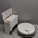 ILIFE A30 Pro Robot Vacuum and Mop, Self Emptying Station for 60 Days, 5000Pa Suction, LiDAR Navigation, No-Go Zones, 2.4G WiFi/App/Alexa/Remote Control, Clean Hard Floors to Medium-Pile Carpet, 110V