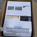 GE Profile ClearView Inverter Window Air Conditioner Unit, 10,300 BTU, U-Shaped Adjustable Depth, Energy Efficient Cooling up to 450 sq ft., Ultra Quiet, SMART Home Capable, Includes Remote, White