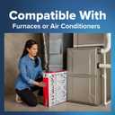 Filtrete 16x25x4 Air Filter MERV 11, MPR 1000 Micro Allergen Defense 4-Pack, Fits Lennox & Honeywell, AC Furnace HVAC Filters for Home, Pleated Electrostatic (Actual Size 15.88 x 24.56 x 4.31 in)