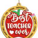 2026 Teacher Appreciation Gifts - Christmas Teacher Gifts for Women, Pre-K Kindergarten Daycare Teacher Thank You Gift, Hanging Decor for Christmas Tree Decorations
