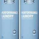HEX Performance Laundry Detergent, Crisp Scent, 100 Loads (50ld Pack of 2) Concentrated Activewear Detergent for Odor Removal, Sweat & Residue, HE Compatible, Eco-Friendly, Biodegradable Formula