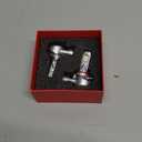 LASFIT BEAM 9005 Bulbs, 30000lm 800% Brightness 2025 Upgrade Super Bright 6000K Cool White HB3 Fog Light Bulbs, Real 1:1 Mini Size with Cooling Fan, Plug and Play Non-Polarity, Pack of 2