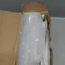 3 Sets 63 x 63 Inch Window Insulation Kit Cuttable Transparent Film with Adhesive Straps Reusable Window Plastic for Patio Winterizing Thicken Warm Winter Waterproof Attic Insulation Cover