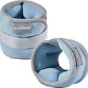 AceSpear Ankle Weights for Men Women Wrist Weights 2 * 1lb 2lbs 3lbs 4lbs 5lbs 6lbs Leg Weights Sandbags Kids Arm Hand Weights for Fitness Walking Running Gym (Blue)