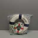 3Pcs Cloth Life Ring Buoy, Home Wall Nautical Decor, 12.5 & 5.5 Inches