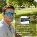 Ai Smart Glasses with Camera and Bluetooth - 4K HD Video Recording, Real-Time Translation, with Color-Changing Lenses for Travel, Sports, Outdoor Use