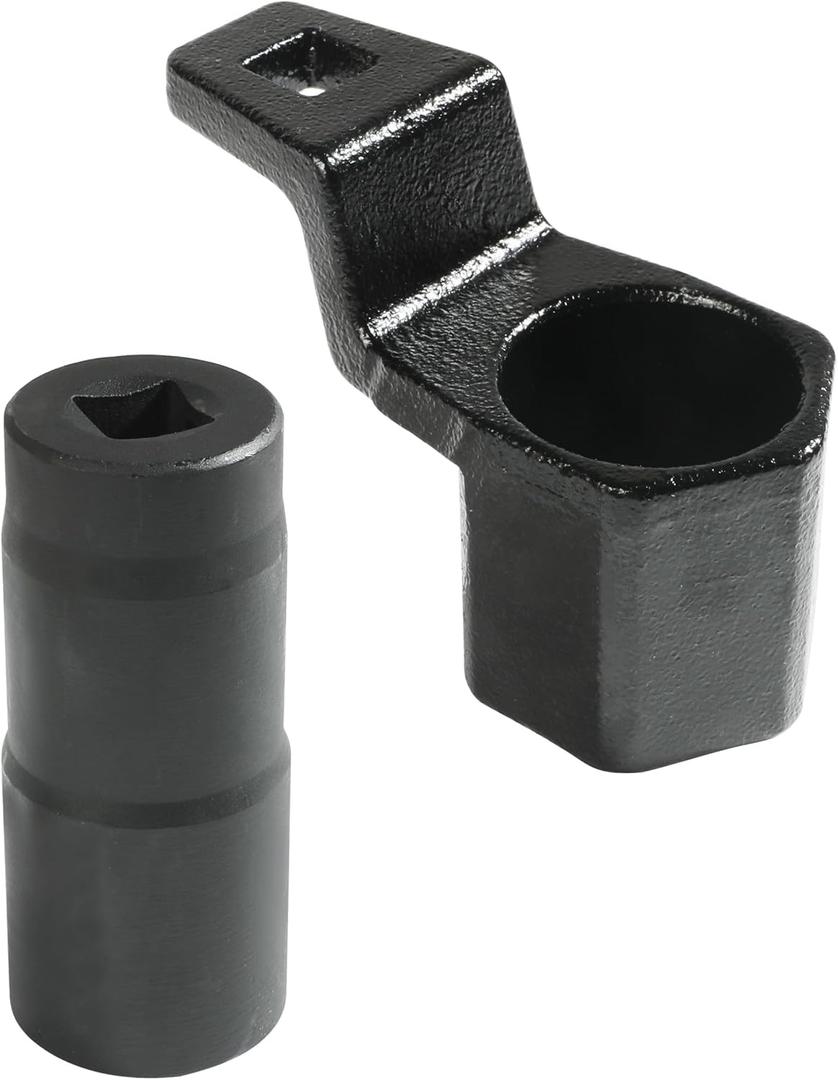 bylikeho Crankshaft Pulley Removal Tool,Automotive Tool,Car Accessories Weighted Sockets,19mm Harmonic Balancer Socket,50mm Crankshaft Pulley Holder, Use to Install or Remove Engine Crank Bolts