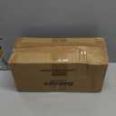 FURTIME Dog Bed for Small Medium Dog, Washable Orthopedic Pet Bed with Removable Cover, Rectangle Soft Calming Sleeping Puppy Bed Durable Pet Cuddler with Anti-Slip Bottom, Grey, M (25"x21"x7")