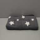 Mora Pets Cat Bed for Indoor Cats Washable Dog Crate Pad Cute Star Dog Bed Mat for Small Dogs Pet Kennel Pad for Cage Soft Flat Puppy Kitten Cushion Sleeping Anti-Slip Grey 22 x 13