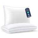 PlushHavenCloud Adjustable Pillows Bed Pillow Queen Size Set of 2 - Luxury Hotel Collection Pillow for Sleeping, Customizable Firmness & Height Pillow for Back, Stomach or Side Sleepers, 2 Pack