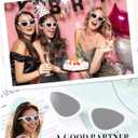 Kanayu 24 Pairs Retro Cat Eye Sunglasses for Women bulk Vintage Trendy Goggles Party Plastic Frame Sunglasses for Men