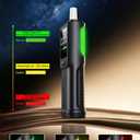 Breathalyzer, Digital Breathalyzer with LED Indicator, Alcohol breathalyzer tester Professional-Accuracy, Digital Alcohol portable breathalyzer for Home Type-C Charging Travel Use 20 Mouthpieces