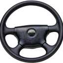 SEACHOICE Universal UV-Resistant 4-Spoke Marine Boat Steering Wheel