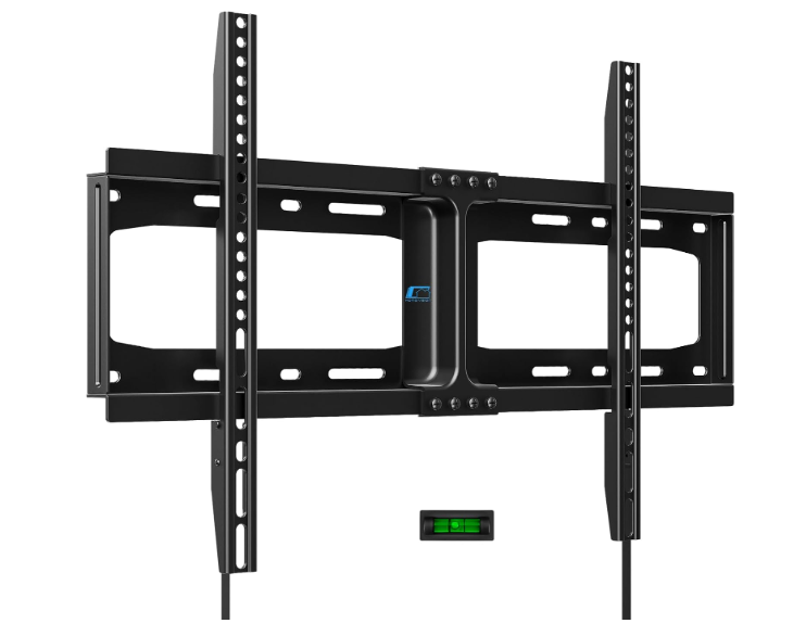 HOME VISION Heavy Duty Fixed TV Wall Mount for Most 32-86 Inch Flat TVs, Max VESA 600X400mm up to 165lbs Fits 16/18/24 Inch Wood Studs, Universal Low Profile Wall Mount TV Bracket, Space Saving HV8601