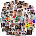 Funny Meme Stickers Pack  24 Sheets (200+ pcs) Waterproof Vinyl Stickers for Laptop, Water Bottles, Journals, Phone Case  Cool Gifts for Teens, Kids, Adults