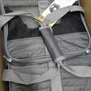 Sherpa Pet Carrier Airline Approved with Spring Wire Frame - Cat Carrier and Dog Carriers for Airline Travel and Vet Visits, Mesh Ventilation, Locking Zippers - Charcoal Grey, Large