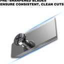 3 x Replacement Blades for Segway Navimow i105N, i108N, i110N, H500N, H800N, H1500N, H3000N, Stainless Steel Robotic Lawn Mower Blades 36pcs Silver