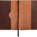 Heavy Duty Full Grain Leather Journal Cover (8.5 x 11 in.), Refillable Cahier XXL, Refillable Spiral Notebook (8.5 x 11 in.), Handmade Leather Journal Cover (Tan)
