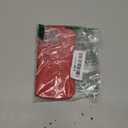 Magnetic for iPhone 16 Pro Case, [Full Camera Protection][Compatible with MagSafe] Cute Wave Frame Silicone Shockproof Protective Phone Case for iPhone 16 Pro 6.3", Red