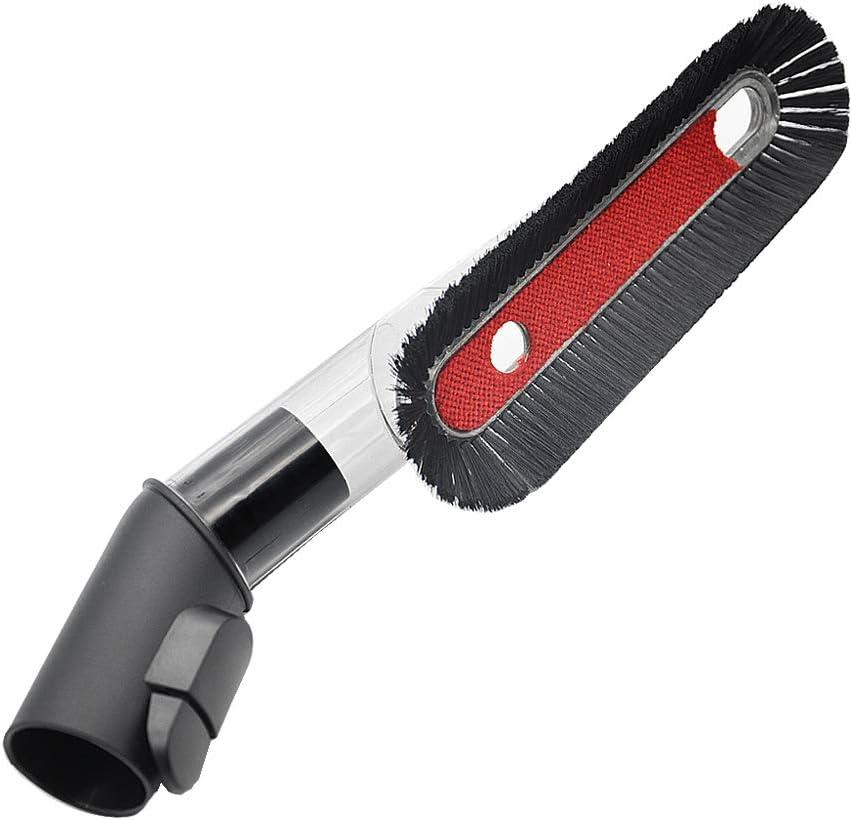 EZ SPARES Replacement dust brush for Miele Vacuum Cleaner, Crevice Tool Soft Flexible Dusting Brush With PP Hair Anti-Static Use On Delicate Surface for Cleaning Furniture & Ceiling Parquet Floor Tool EZ SPARES Replacement dust brush for Miele Vacuum Cleaner, Crevice Tool Soft Flexible Dusting Brush With PP Hair Anti-Static Use On Delicate Surface for Cleaning Furniture & Ceiling Parquet Floor Tool