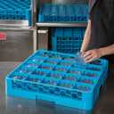 Carlisle FoodService Products 25 Compartment Full Size OptiClean Glass Rack, Rack Only