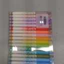 Four Candies 0.7mm Erasable Gel Pens, Make Mistakes Disappear Colored Pens, 18 Colors Retractable Fine Point Erasable Pens for Writing, Drawing, Planner & School Supplies