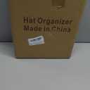 2 Pack Clear Shoe Boxes - Stackable Sneaker Display Case with Sliding Tray and Door, Large Shoe Containers Up to Fit Size 14, Plastic Shoe Storage Box, Great Hat Organizer for Baseball Caps