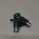 2WAYZ Hose Splitter 2 Way Heavy Duty Outdoor Faucet and Garden Connector - Water Spigot Splitter - Durable All-Metal Y Adapter with Shut-Off Valve - 4 x 4 x 1.5 Inches