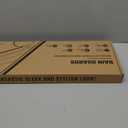 in-Channel Rain Guards Compatible with Ford Maverick 2022-2026 Durable Side Windows Wind Sun Deflectors 2022 2023 2024 2025 2026 Maverick Window Rain Guard Black 4 PCS